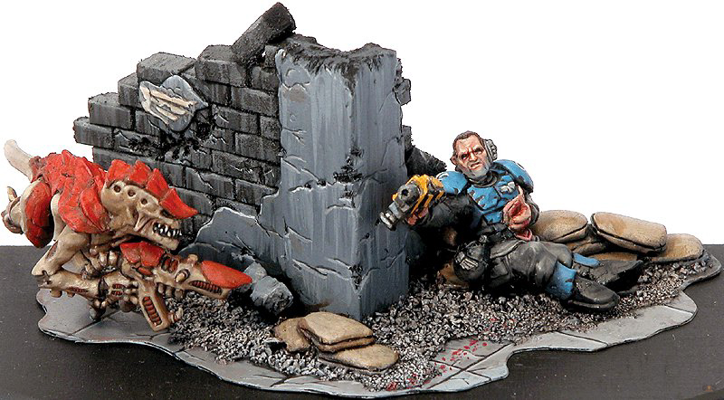 Guardsmen vs Termagaunt