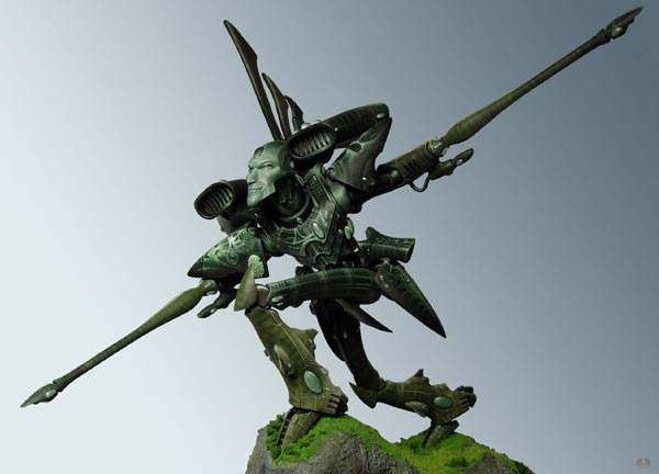 Kettarian hunter eldar Revenant titan