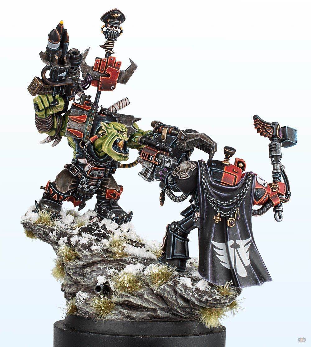 Ork vs Blood Angel