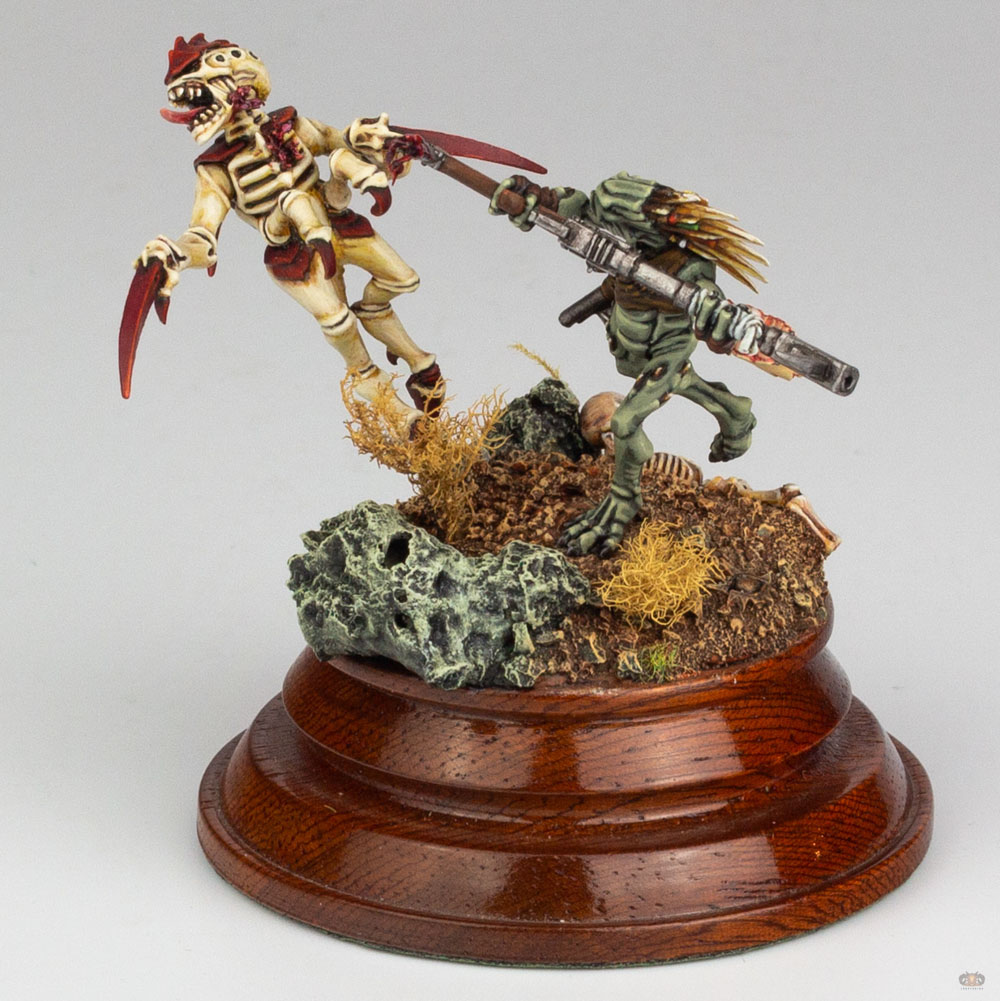 Kroot versus Tyranid