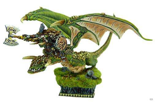 Orc Warlord On Wyvern