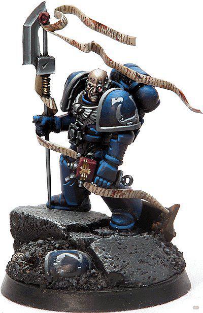 Space Marine with Purity Seals