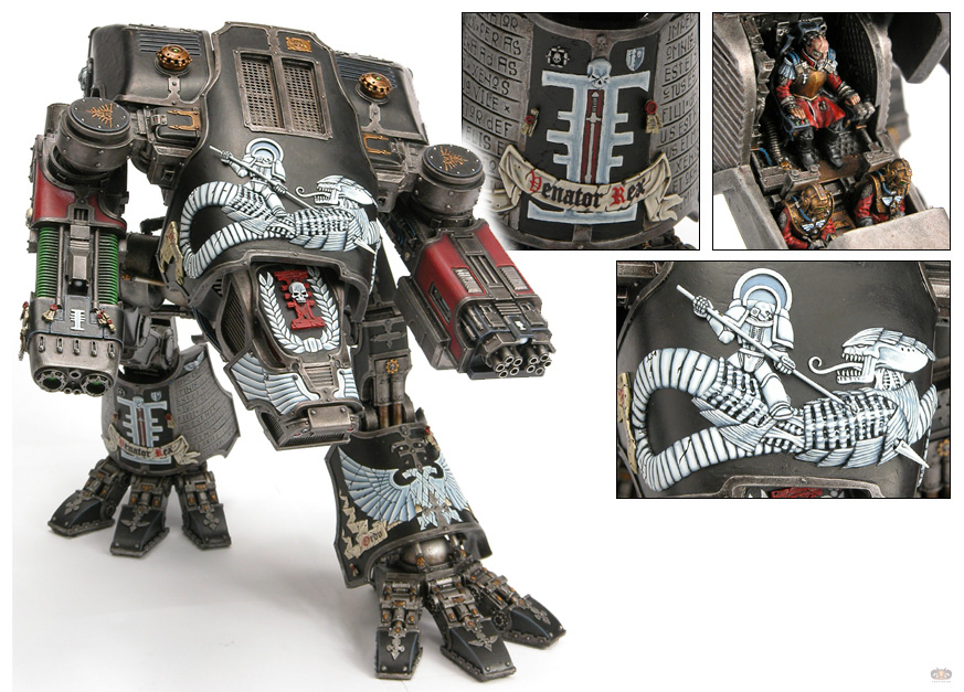 Deathwatch Warhound Titan