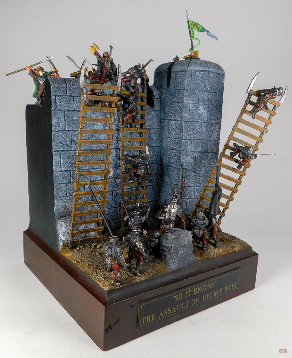 So it begins The Assault on Helm's Deep