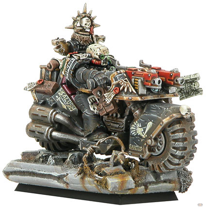 Micah Interrogator Chaplain on Bike
