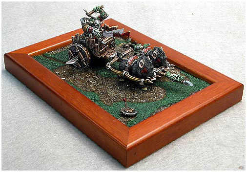 Bronga Iron Ead Orc Warlord on Chario